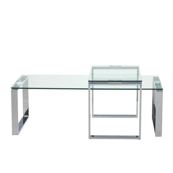 Žurnālgaldiņi sudraba krāsā (2 gab.) Katrine – Actona-image-3