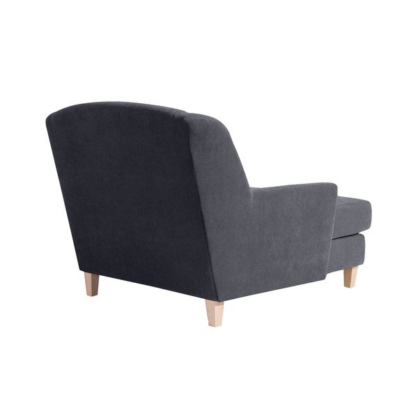 Antracīta pelēks krēsls Max Winzer Judith Velor-image-2