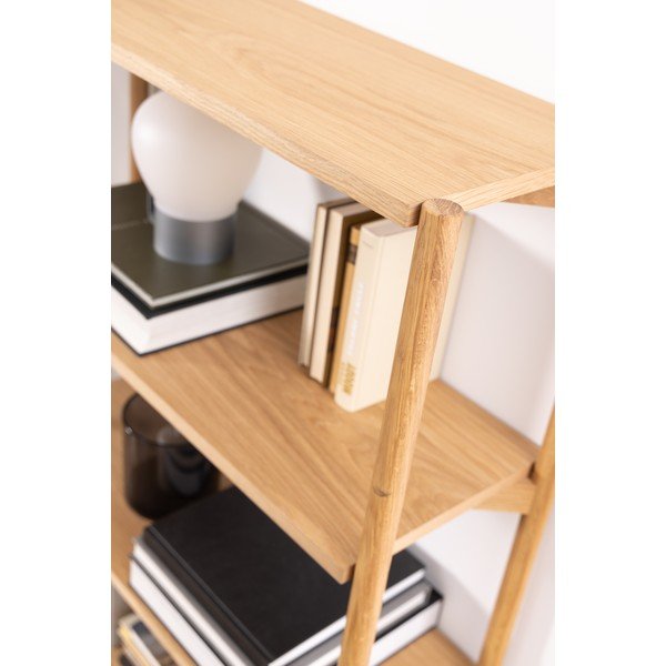 Grāmatu plaukts ar ozolkoka imitāciju 86x160 cm Braidwood – Actona-image-4