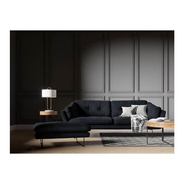 Tumši zils samta dīvāns Windsor & Co Sofas Gravity-image-4