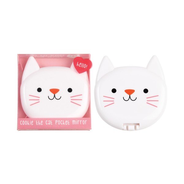 Kosmētikas palielināmais spogulis 7,5x8 cm Cookie the Cat – Rex London-image-3