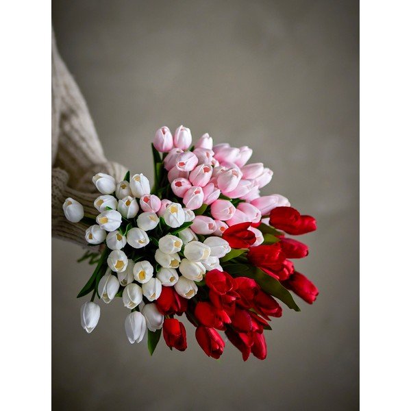 Mākslīgais augs (augstums 32 cm) Tulip – Bloomingville-image-3