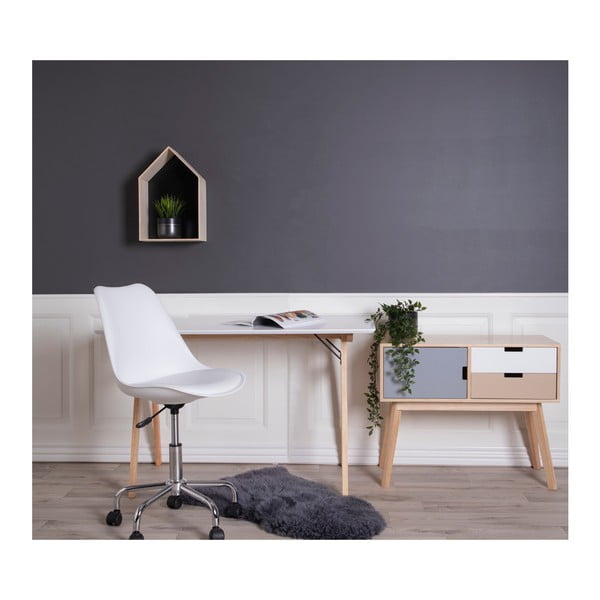 Balts biroja krēsls House Nordic Stavanger-image-4