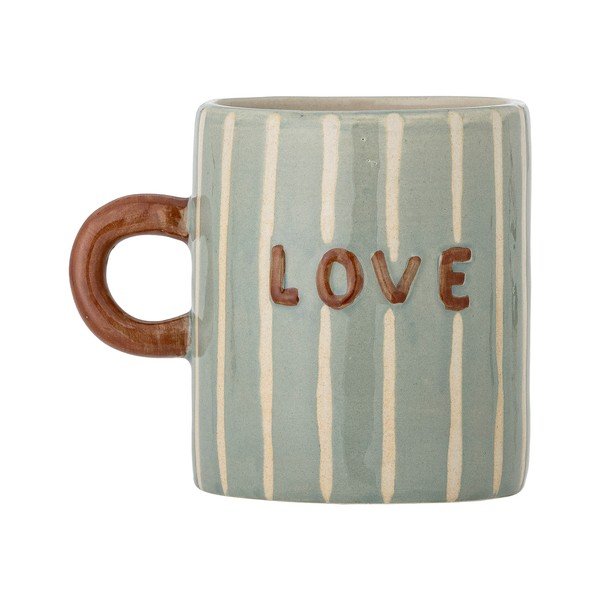 Gaiši zila keramikas krūze 325 ml Cherish – Bloomingville-image-4