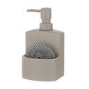 Pelēks polirezīna ziepju dozators 250 ml Essentials – Ladelle