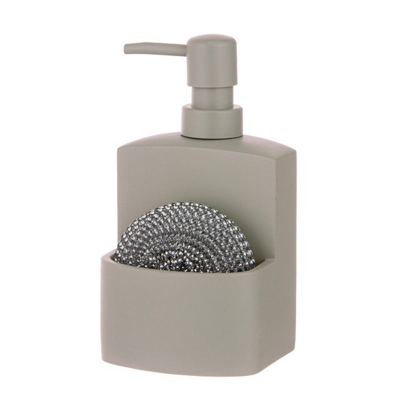 Pelēks polirezīna ziepju dozators 250 ml Essentials – Ladelle