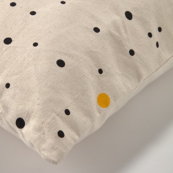 Bēšs bērnu kokvilnas spilvena pārvalks Kave Home Xiel, 50 x 30 cm-image-1