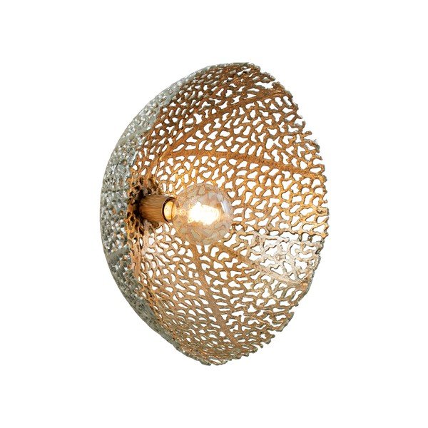Sienas lampa zelta krāsā Sinula – Light & Living-image-2