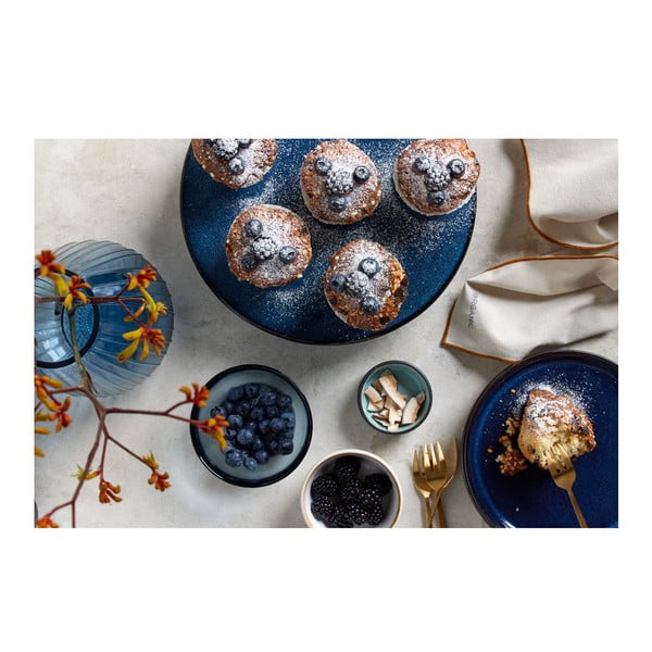 Keramikas kūku paplāte Gastro Dark Blue – Bitz-image-4