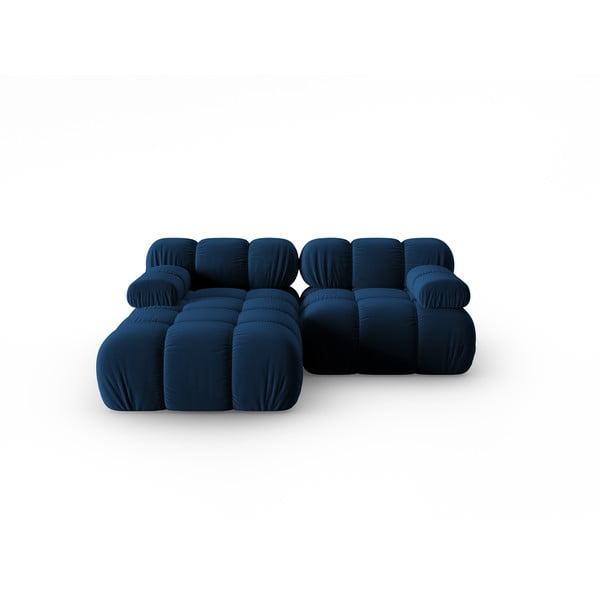 Zils samta dīvāns 191 cm Bellis – Micadoni Home