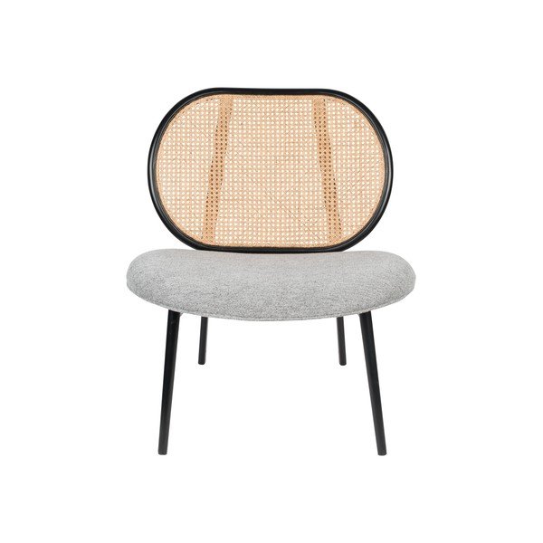 Pelēks atzveltnes krēsls Zuiver Spike-image-2