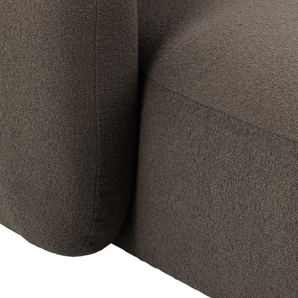 Pelēks/brūns stūra dīvāns no buklē auduma (ar labo stūri) Imola – Bonami Selection-image-4