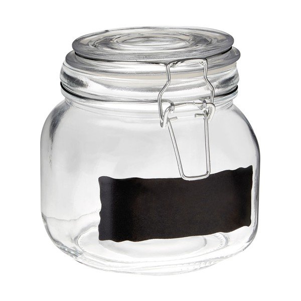 Stikla burka ar krīta etiķeti Premier Housewares, 900 ml-image-1