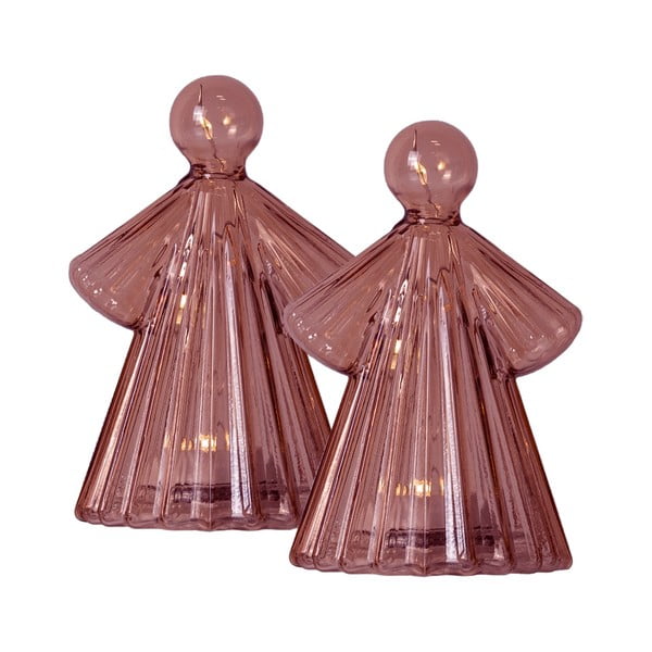 Bordo gaismas dekori (2 gab.) ø 6,5 cm Alberte – Sirius