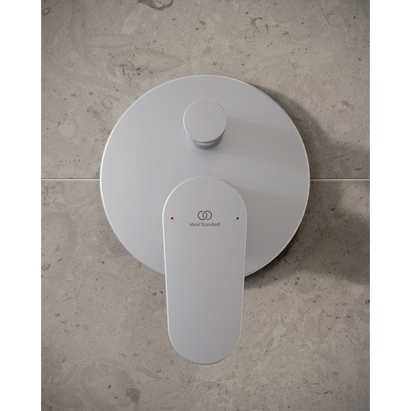 Matētas sudraba krāsas jaucējkrāns vannai/iebūvēts Cerafine O – Ideal Standard-image-1