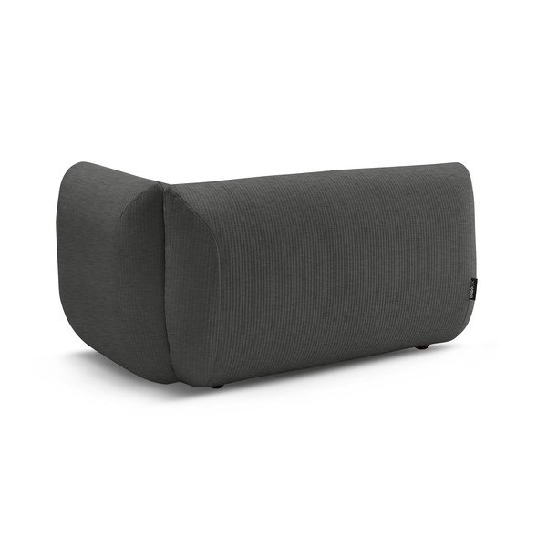 Pelēks velveta modulārais dīvāns (ar labo stūri) Lecomte – Bobochic Paris-image-3
