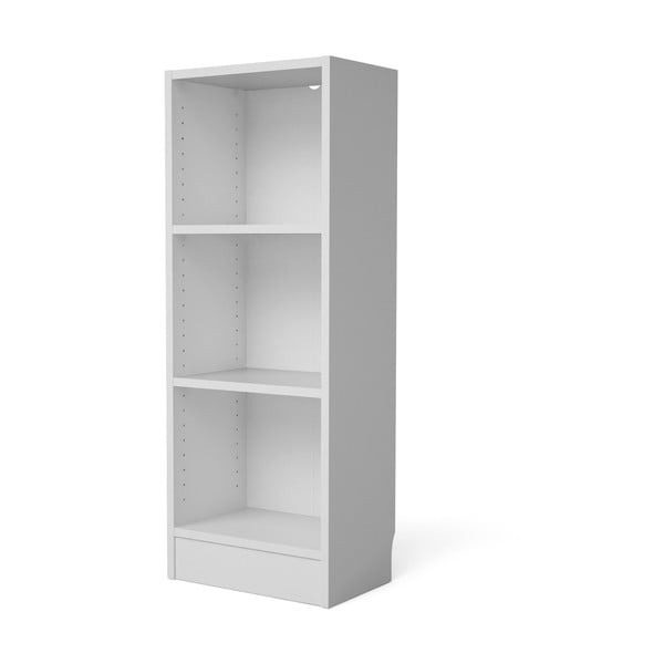 Balts grāmatplaukts Tvilum Basic, 41 x 107 cm-image-3