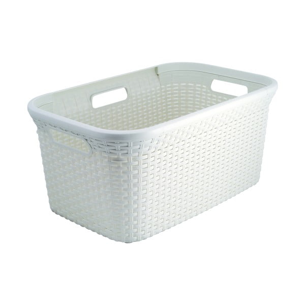 Balts veļas grozs Curver Style Basket, 45 l