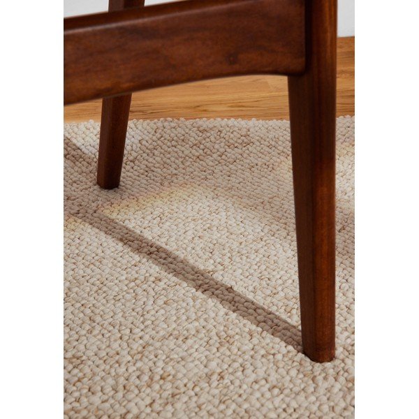 Krēmkrāsas mazgājams paklājs 200x290 cm Rocco Cream – Elle Decoration-image-4