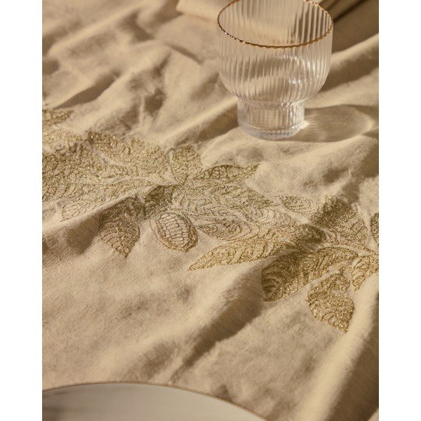 Galdauts no lina maisījuma 150x250 cm Oreti – Kave Home-image-2