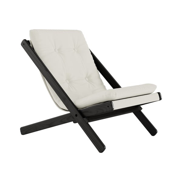 Saliekamais krēsls Karup Design Boogie Black/Creamy