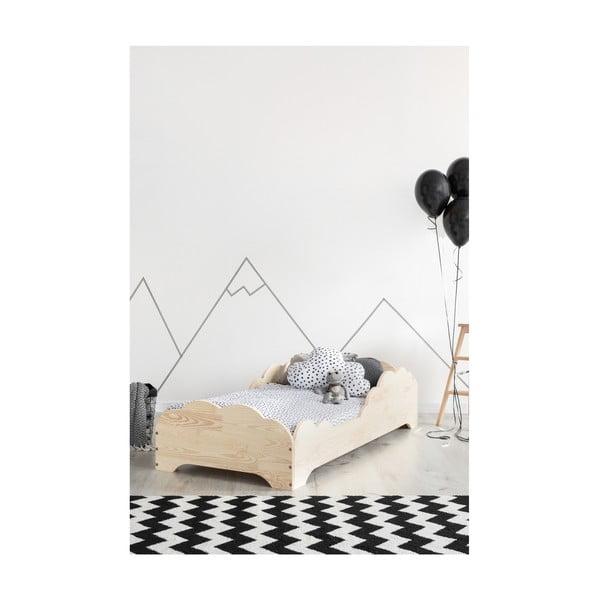 Bērnu gulta no priedes koka Adeko BOX 9, 90 x 180 cm-image-2