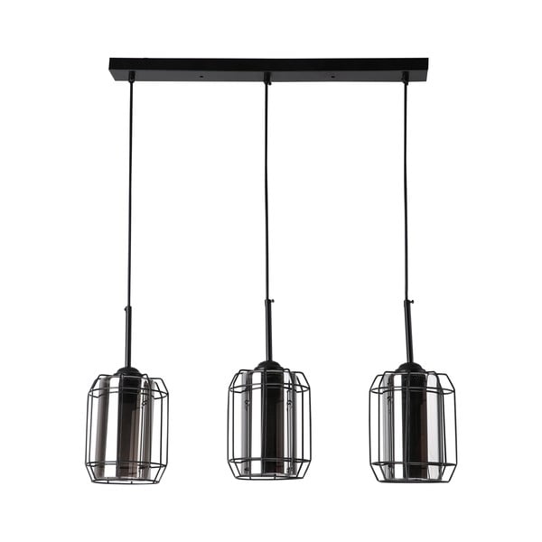 Melna piekaramā lampa 15x67 cm Jonera – Candellux Lighting