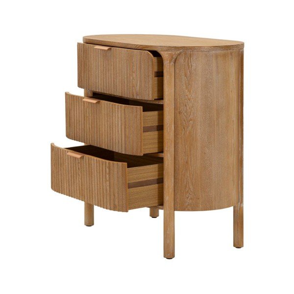 Dabīga toņa egles masīvkoka kumode 80,5x82x47 cm Gothenburg – Mauro Ferretti-image-3