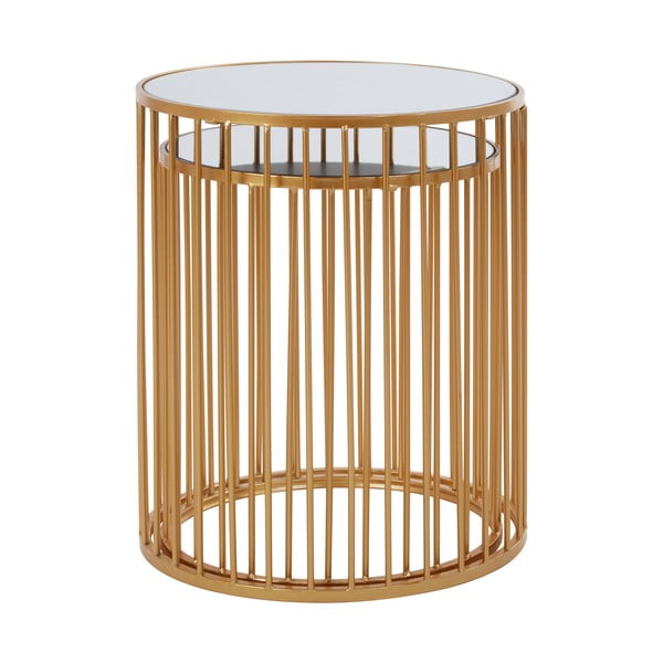 Apaļi sānu galdiņi ar stikla galda virsmu (2 gab.) ø 45 cm Avantis – Premier Housewares-image-2