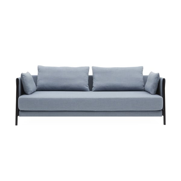 Gaiši zils izvelkamais dīvāns Softline Madison