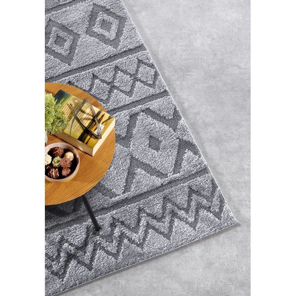 Pelēks paklājs 80x120 cm Itinerance Light Grey – Elle Decoration-image-2