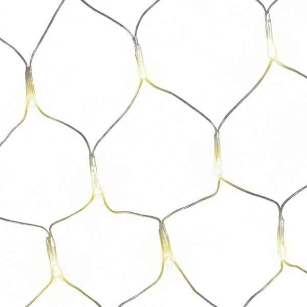 Caurspīdīga LED gaismiņu virtene DecoKing Web, 200 gaismiņas, garums 2 m-image-2