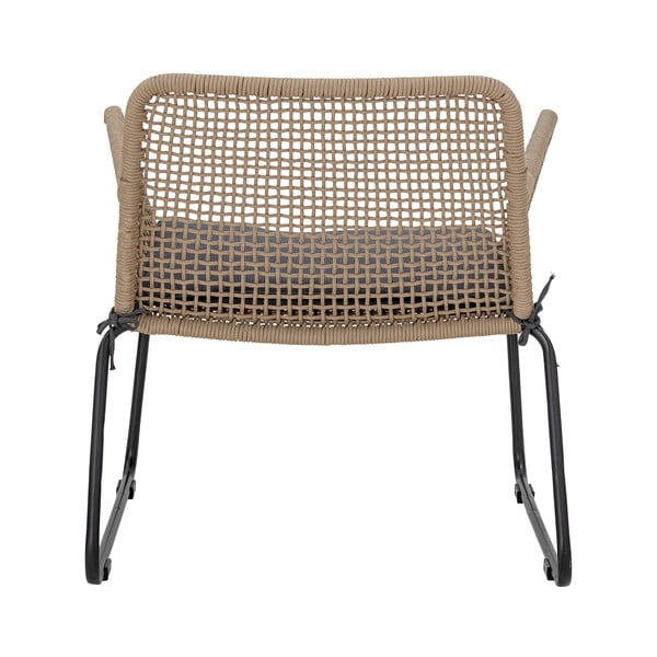 Pelēks/bēšs dārza atpūtas krēsls Mundo – Bloomingville-image-3