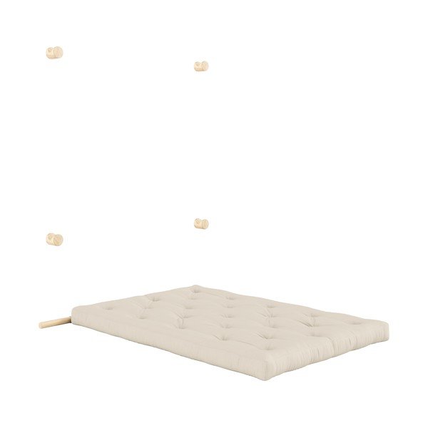 Bēšs salokāms dīvāns 135 cm Hooked – Karup Design-image-4