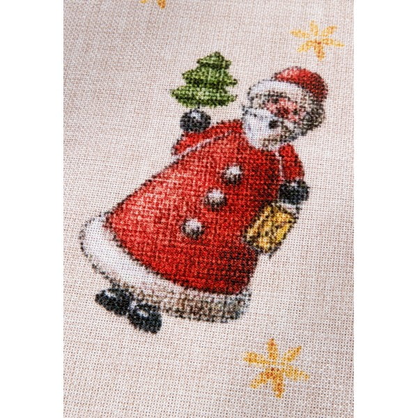 Sarkans apaļš paklājs ar Ziemassvētku motīvu ø 150 cm Red Christmas – Villeroy&Boch-image-4