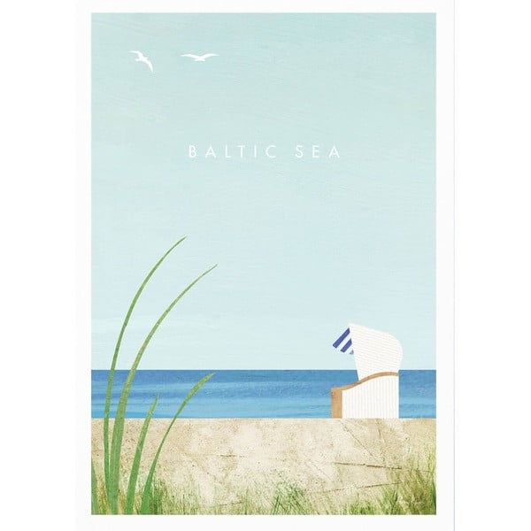 Plakāts 50x70 cm Baltic Sea – Travelposter
