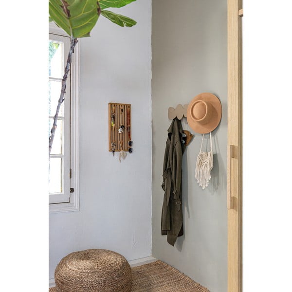 Dabīga toņa metāla sienas pakaramais 24 cm Parco – Spinder Design-image-3