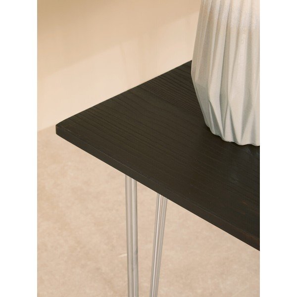 Gobas masīvkoka ēdamgalds ø 80 cm District – Premier Housewares-image-4
