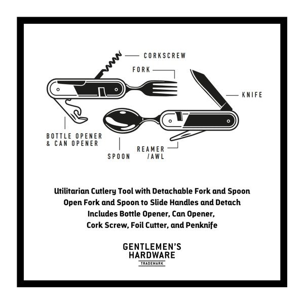 Kabatas daudzfunkcionālie galda piederumi Camping – Gentlemen's Hardware-image-3