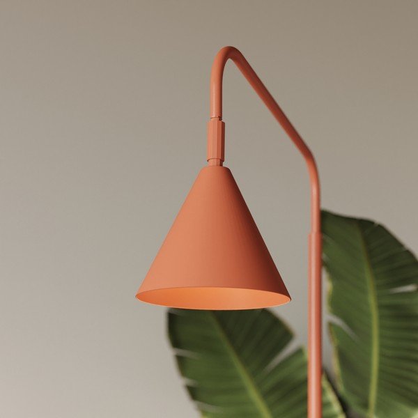 Ķieģeļu sarkana tērauda stāvlampa ar saliekamu konstrukciju (augstums 165 cm) Zylo – Sollux-image-4