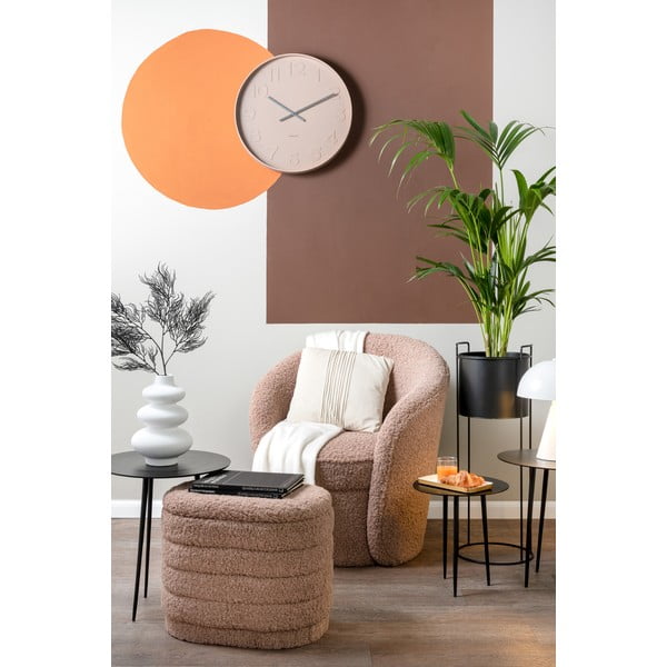 Balta keramikas vāze Karlsson Circles, augstums 28,5 cm-image-1