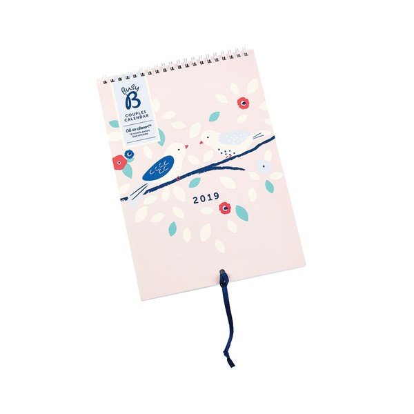 Partneru sienas kalendārs 2019. gadam Busy B Pretty-image-3