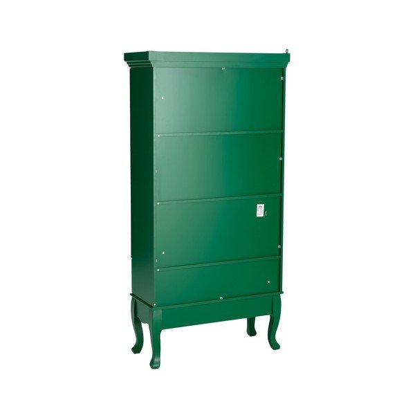 Zaļa piekarināma vitrīna no MDF 85x170,5x35 cm Prato – Ellos Home-image-3