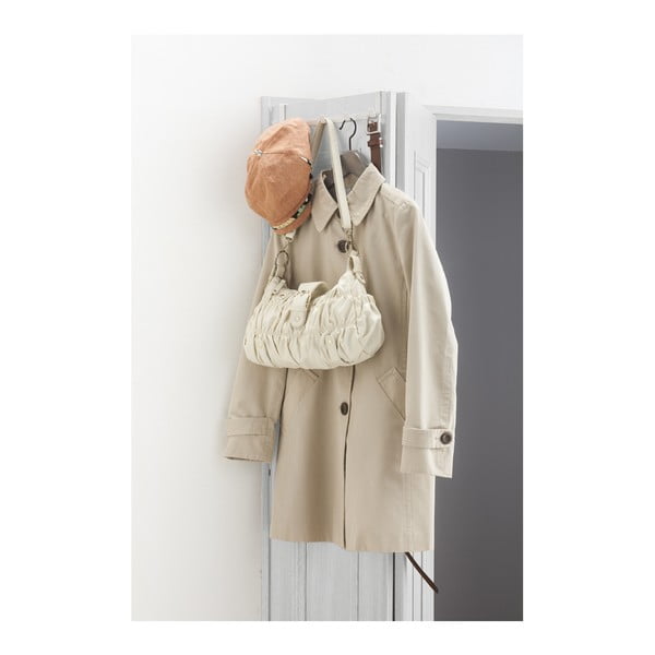 Balts metāla durvju pakaramais 30 cm Tower – YAMAZAKI-image-2