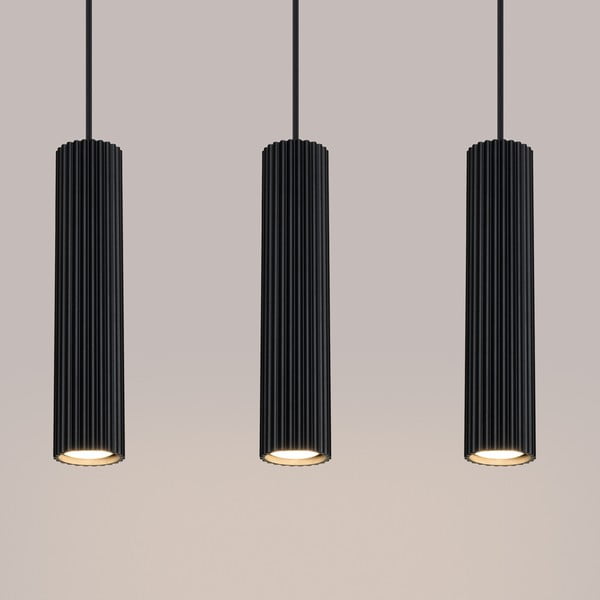 Melna piekaramā lampa Gleam – Sollux-image-1