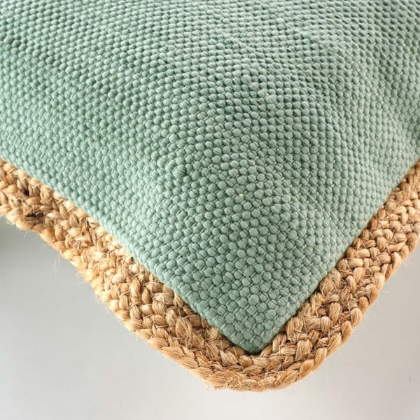 Dekoratīvais spilvens no džutas maisījuma 45x45 cm Akina – douceur d'intérieur-image-1