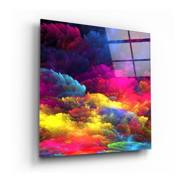 Stikla glezna Insigne Color Burst, 100 x 100 cm