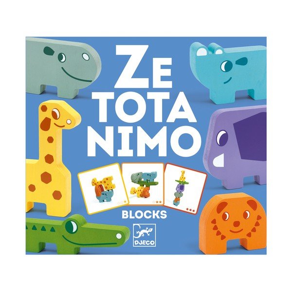 Bērnu koka puzle dzīvnieku formā Djeco Puzzle-image-1