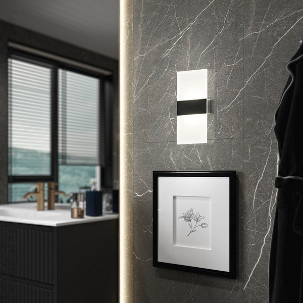 Balta/matētas sudraba krāsas LED sienas lampa Magnetics – Fischer & Honsel-image-3