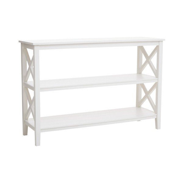 Balts priedes masīvkoka plaukts 120x81x40 cm Heritage – Premier Housewares